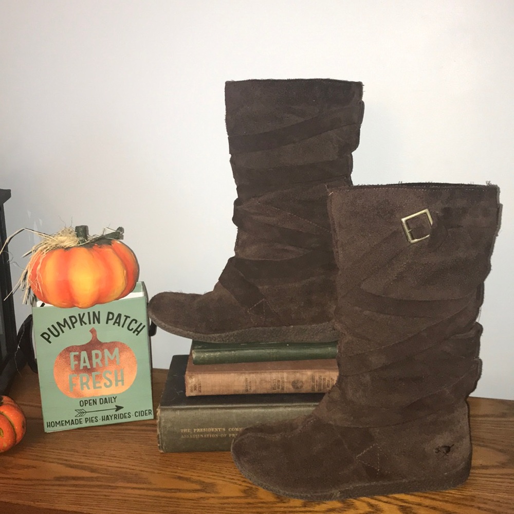 🍁🍂 Rocket Dog calf high boots size 6 🍂🍁